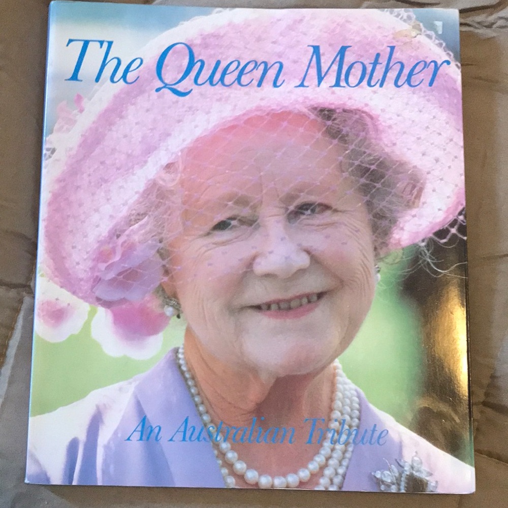 Vintage book-The Queen Mother-an Australian tribute